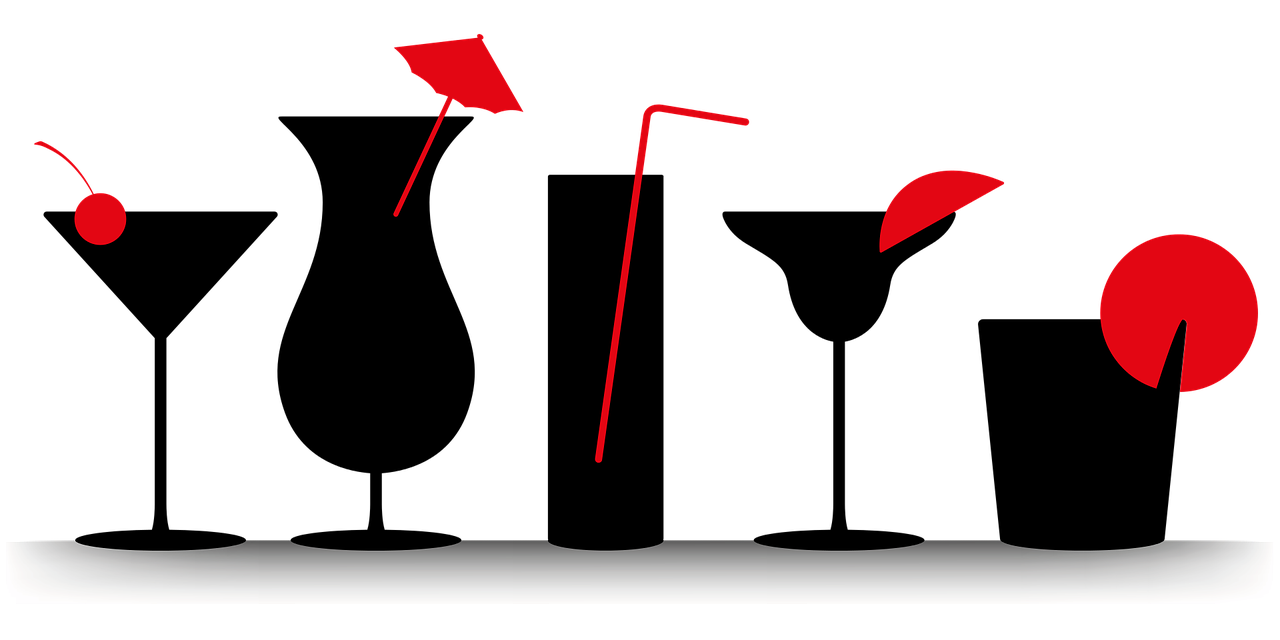 a group of red flags flying in the air, concept art, inspired by Chris Friel, deviantart, minimalism, black umbrella, with a straw, header with logo, 2 d - animation