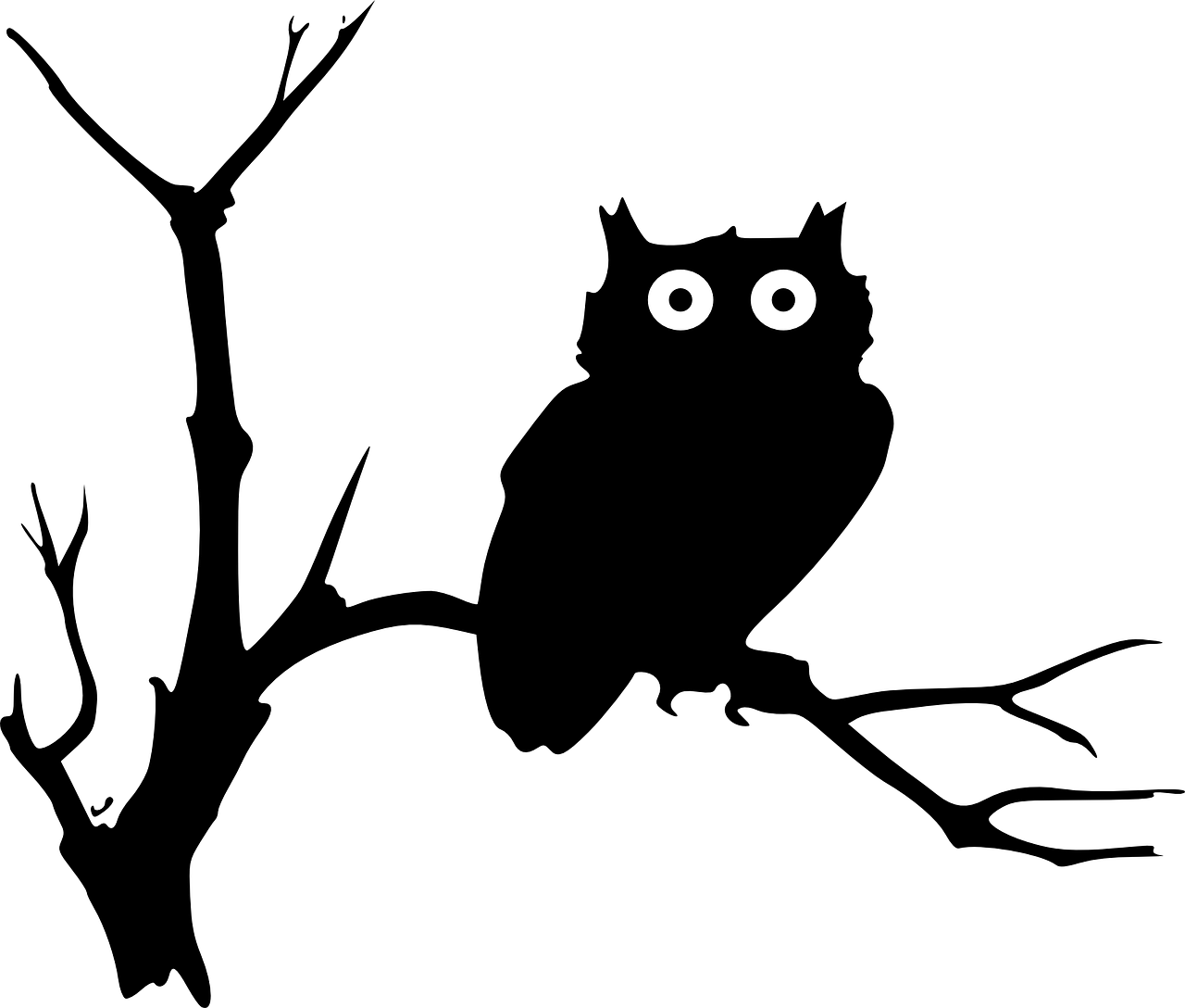 an image of two eyes in the dark, a minimalist painting, by Chris Friel, postminimalism, portrait of a cute monster, black backround. inkscape, white on black, r/aww