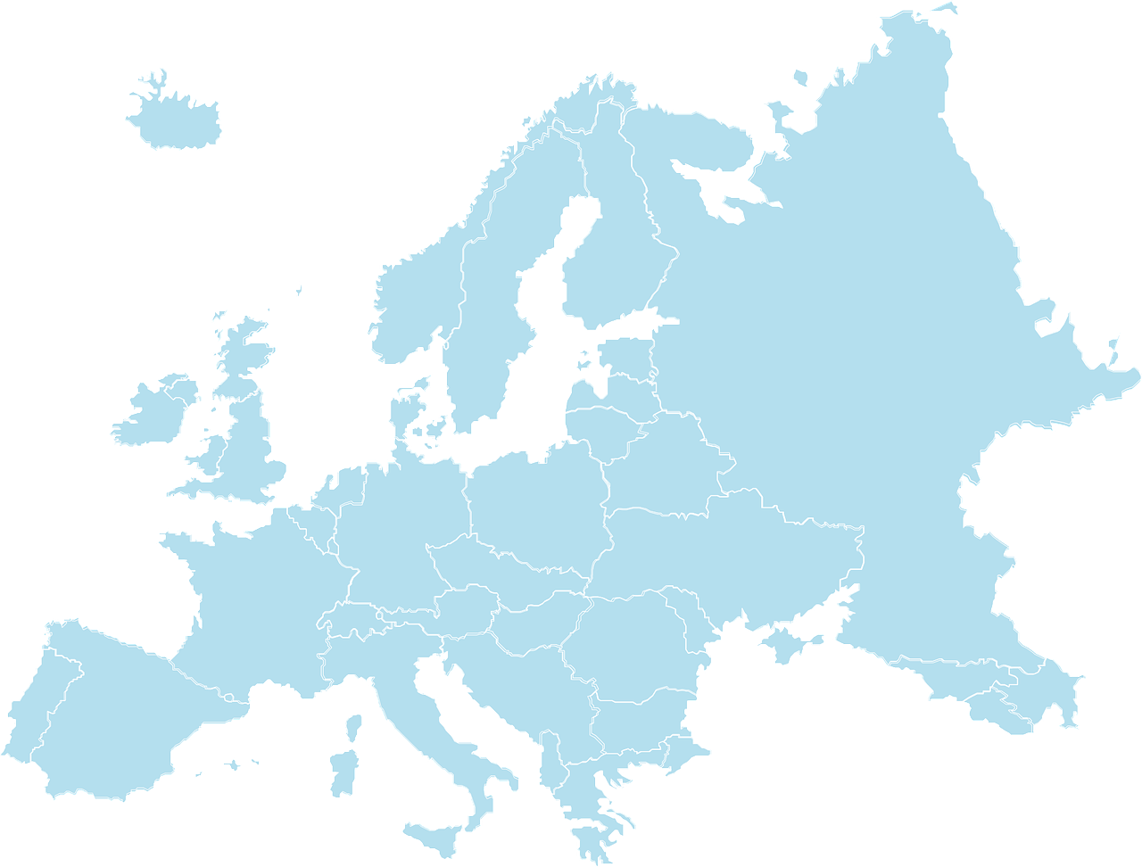 a blue map of europe on a black background, shutterstock, regionalism, outline, sky blue, no outline, 2 0 5 6 x 2 0 5 6