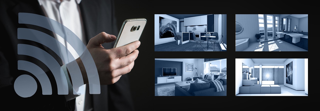 a man in a suit holding a smart phone, a digital rendering, pixabay, bauhaus, cctv footage, apartment with black walls, last photo