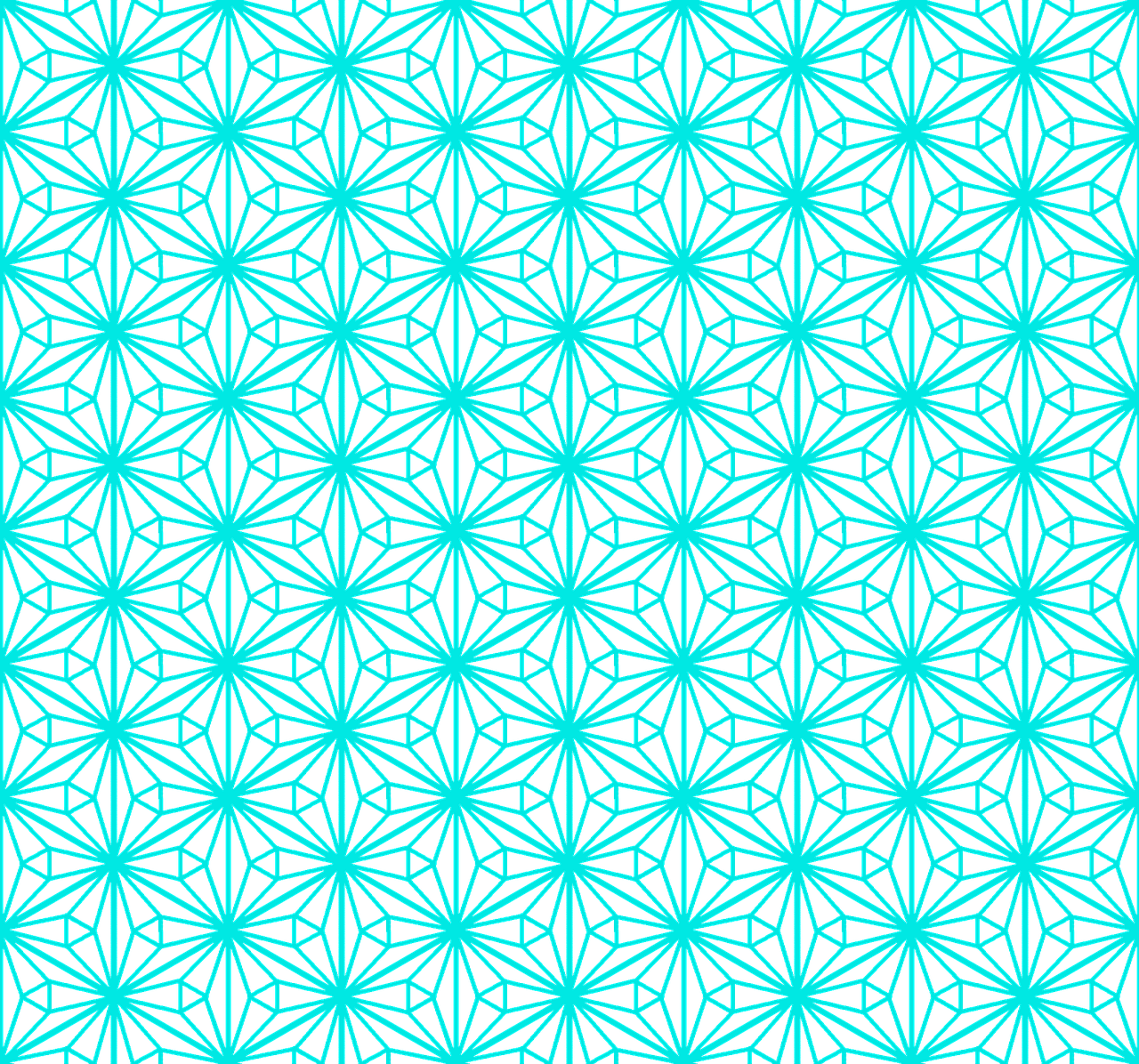 a blue pattern on a black background, inspired by Sawa Sekkyō, optical illusion, green crystal, flower of life, seamless texture, teal electricity