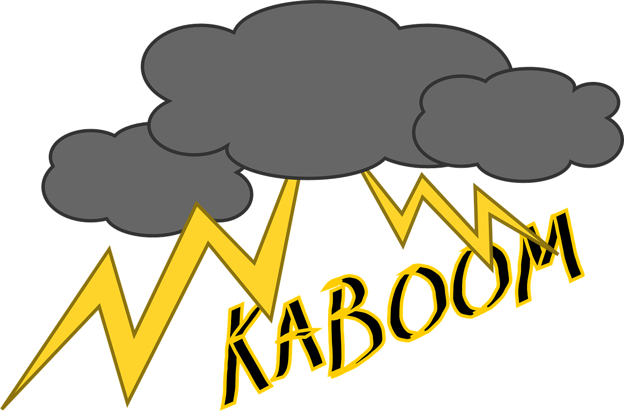 a cloud with lightning coming out of it, a cartoon, inspired by Kawabata Ryūshi, graffiti, also spelled ka'bah or kabah, safebooru, radiation, stroboscope