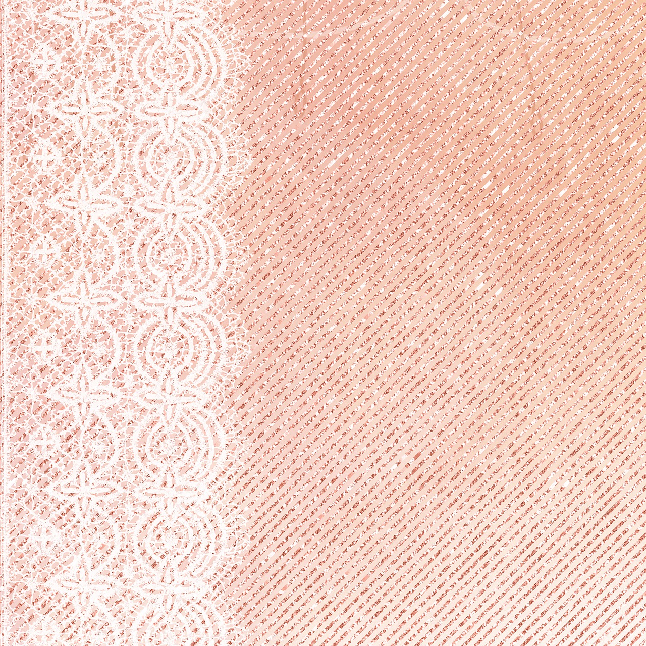 a white lace border on a pink background, a digital rendering, inspired by Gentile Bellini, glitter background, terracotta, japan, very details