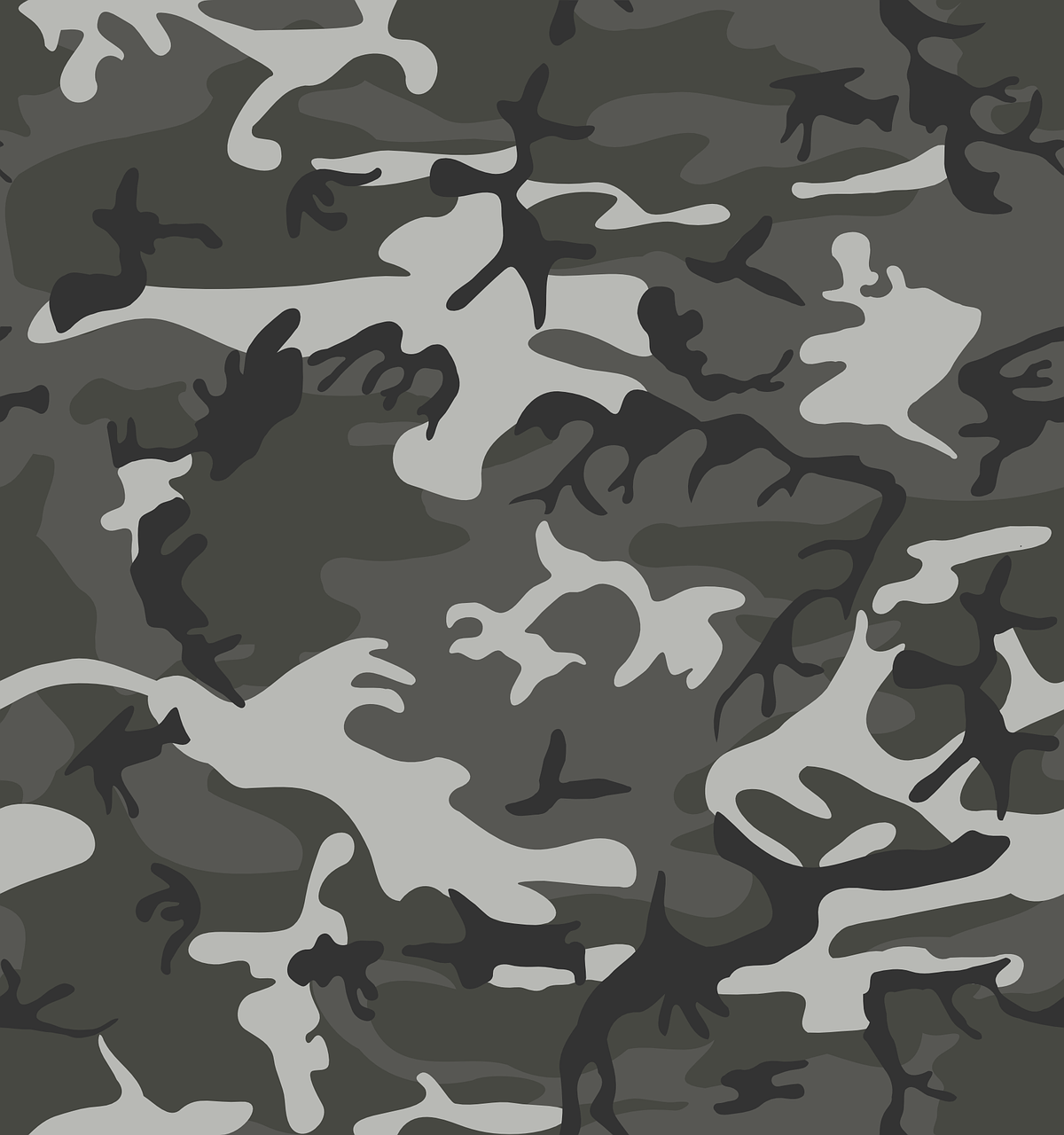 a close up of a camouflage pattern, a cartoon, inspired by Aaron Douglas, minimalism, matte gray background, 1128x191 resolution, various colors, monochrome color
