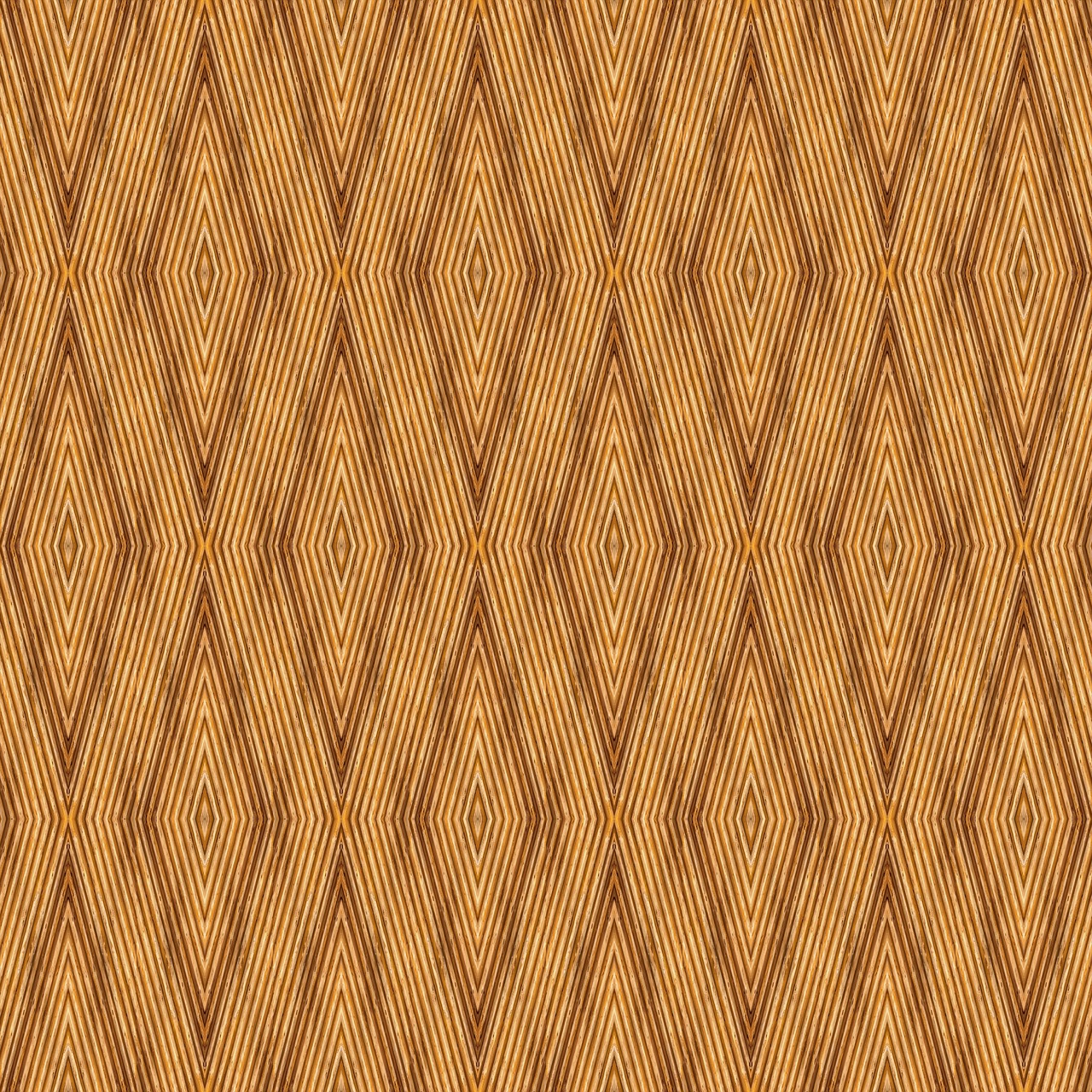 a brown fabric with a diamond pattern, a digital rendering, inspired by Katsushika Ōi, trending on pixabay, op art, seamless wood texture, tail slightly wavy, pale orange colors, modern very sharp photo
