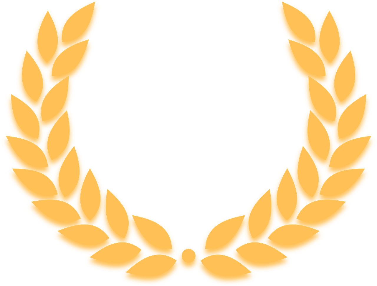 a gold laurel wreath on a black background, inspired by Slava Raškaj, pixabay, collar, no gradients, bread, loosely cropped