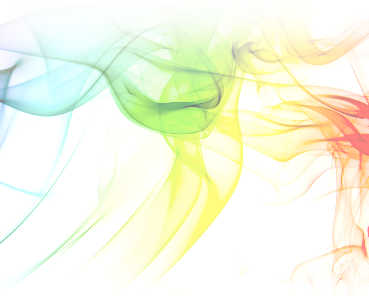 a close up of colored smoke on a white background, a digital rendering, inspired by Rodney Joseph Burn, generative art, weed background, rainbow colored, with a yellow green smog sky, colored screentone