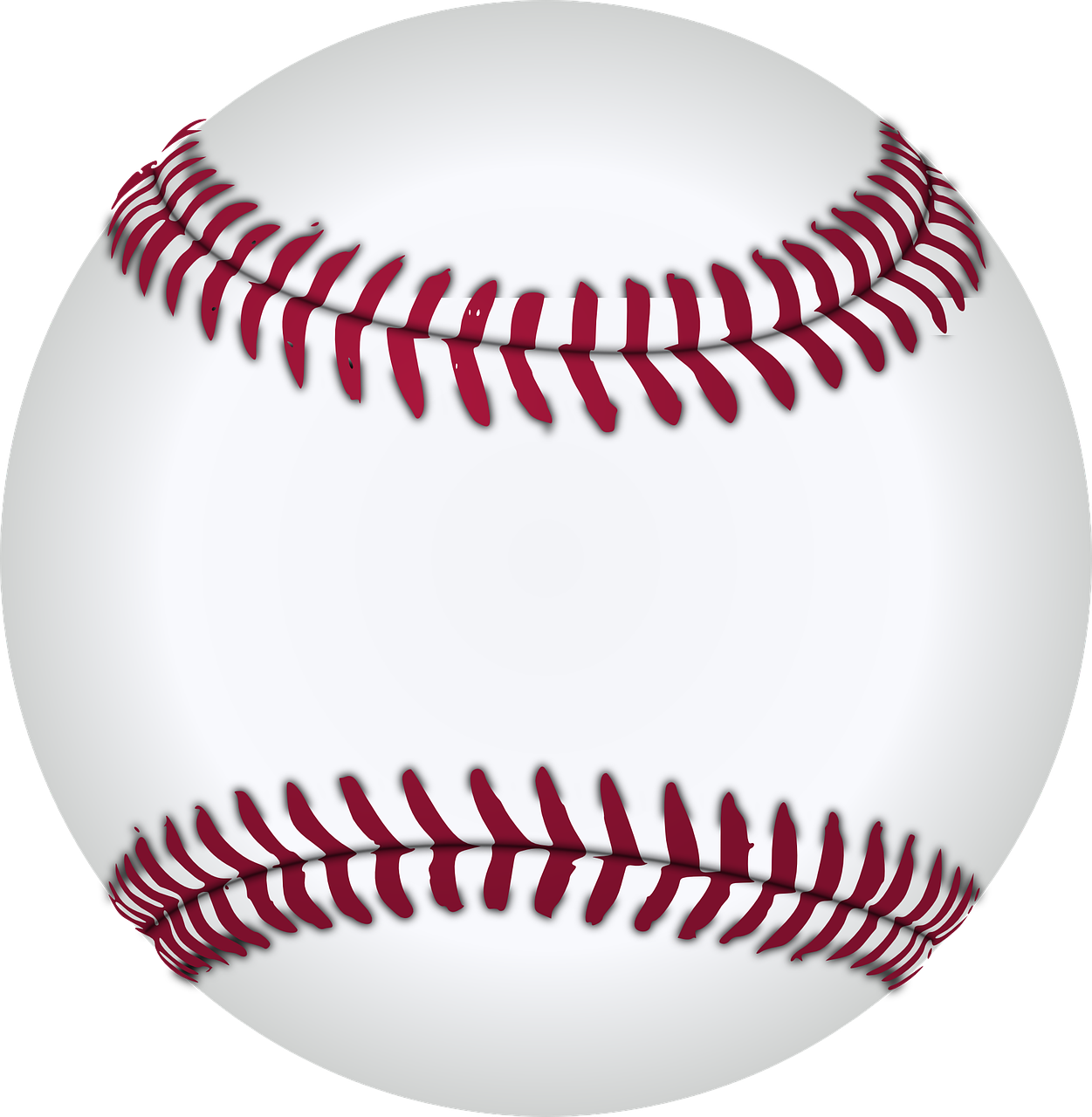 a close up of a baseball on a white background, a picture, inspired by David B. Mattingly, flickr, digital art, svg illustration, rounded, various posed, white background!!!!!!!!!!