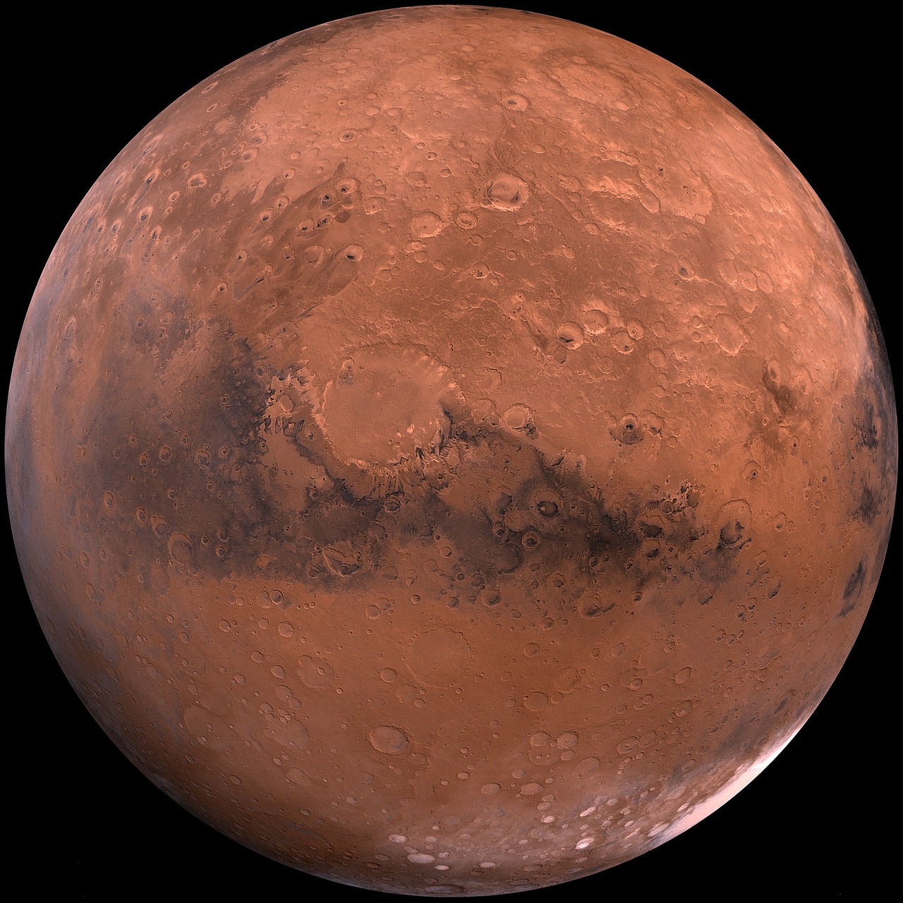 a close up of a red planet with a black background, a digital rendering, renaissance, john carter of mars, brownish fossil, tourist photo, -h 1024