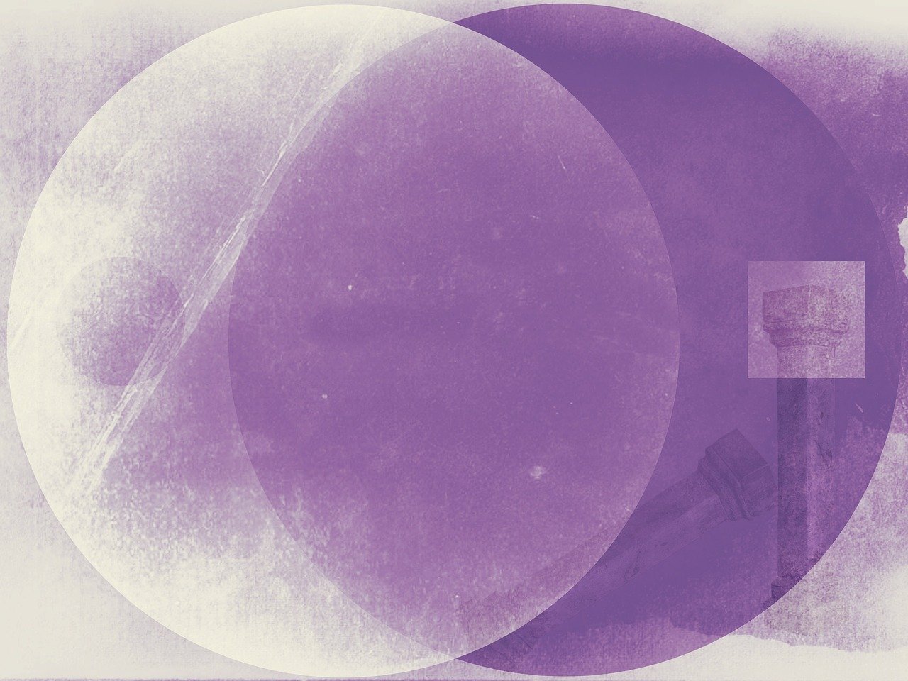 a man holding a tennis racquet on top of a tennis court, inspired by Otto Eckmann, lyrical abstraction, purple - tinted, circle forms, banner, half tone