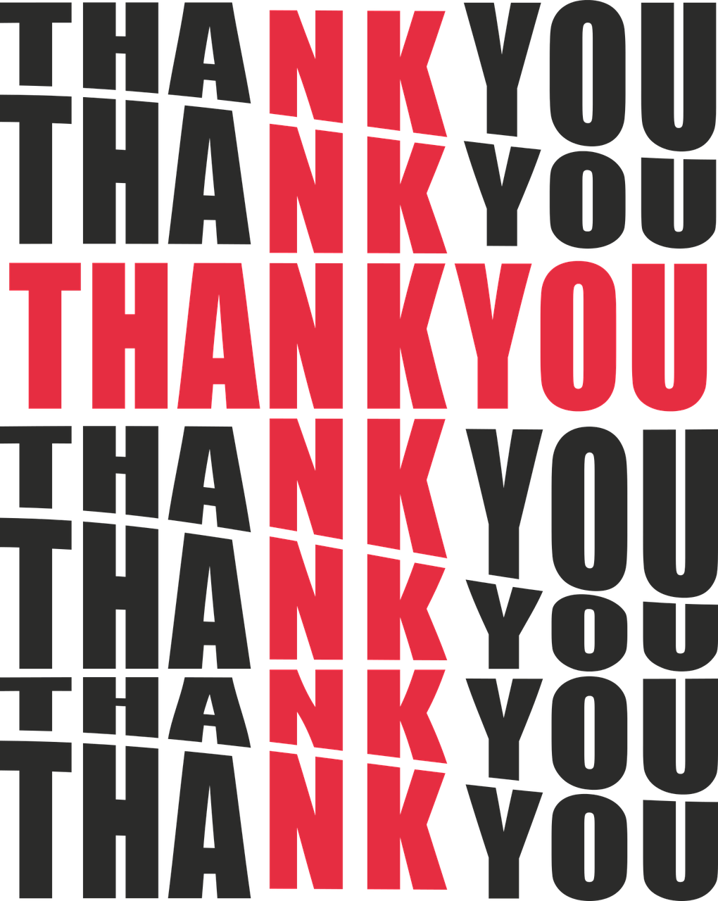 a thank card with the words thank you, a poster, inspired by Frank Miller, shutterstock contest winner, international typographic style, black and red only, 2 0 1 0 photo, red cross, 2 0 2 2 photo