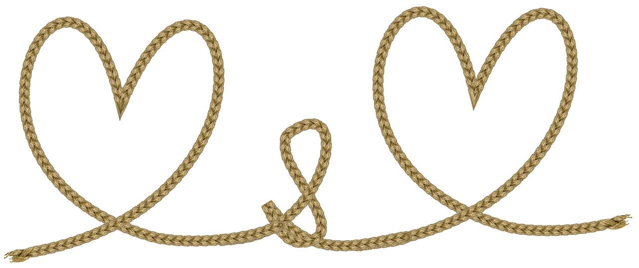 a couple of letters made out of rope, a digital rendering, by Lee Loughridge, pixabay, net art, gold embroidery, no watermark signature, harnesses, lv