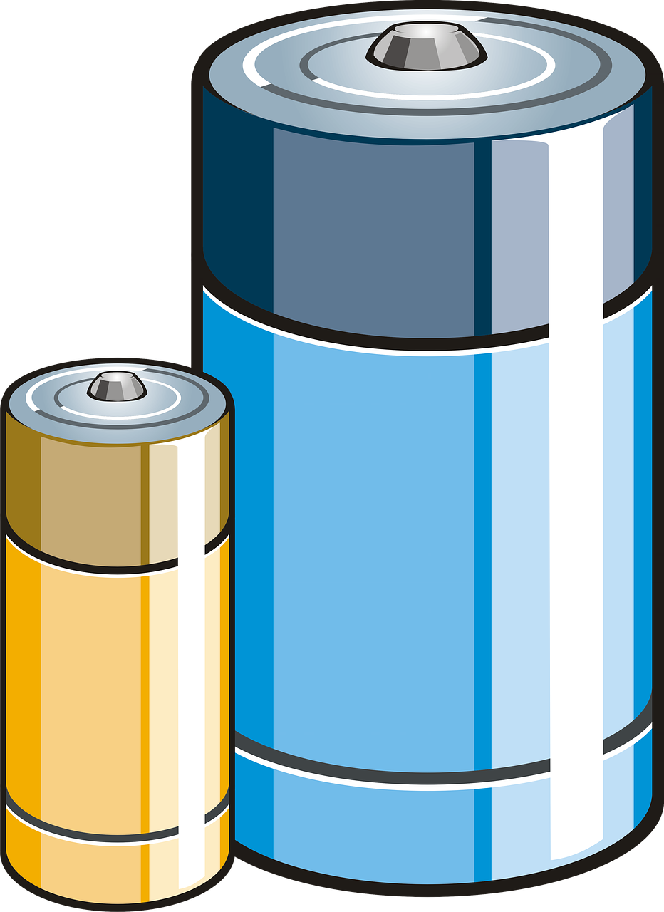 a couple of batteries sitting next to each other, digital art, low quality sharpened graphics, flat - color, lowres, tubes