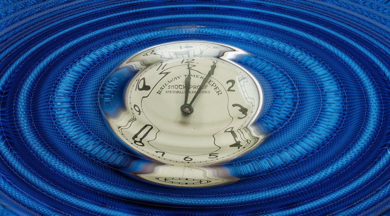 a clock sitting on top of a blue hose, inspired by Joseph Cornell, flickr, precisionism, water ripples, hasbulla magomedov, highly detailed product photo, watch photo