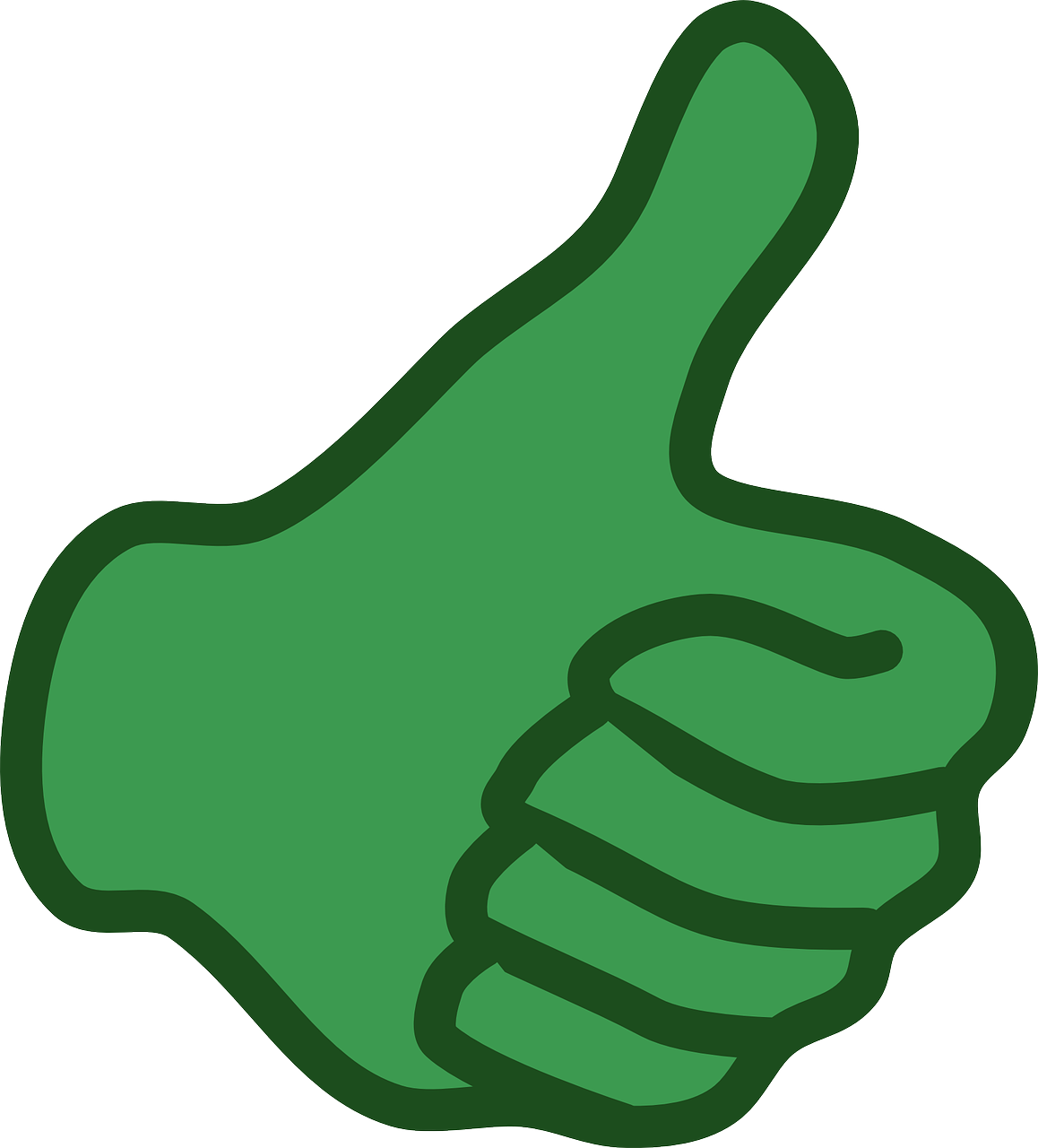 a thumbs up sign with a green background, inspired by Luigi Kasimir, pixabay, figuration libre, ( ( dark green, green colored skin, very very low quality, palm