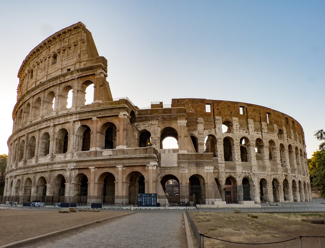 the colossion of the colossion of the colossion of the colossion of the colossion of the coloss, by Tom Wänerstrand, shutterstock, neoclassicism, coliseum, wide long view, huge support buttresses, cinemascope panorama