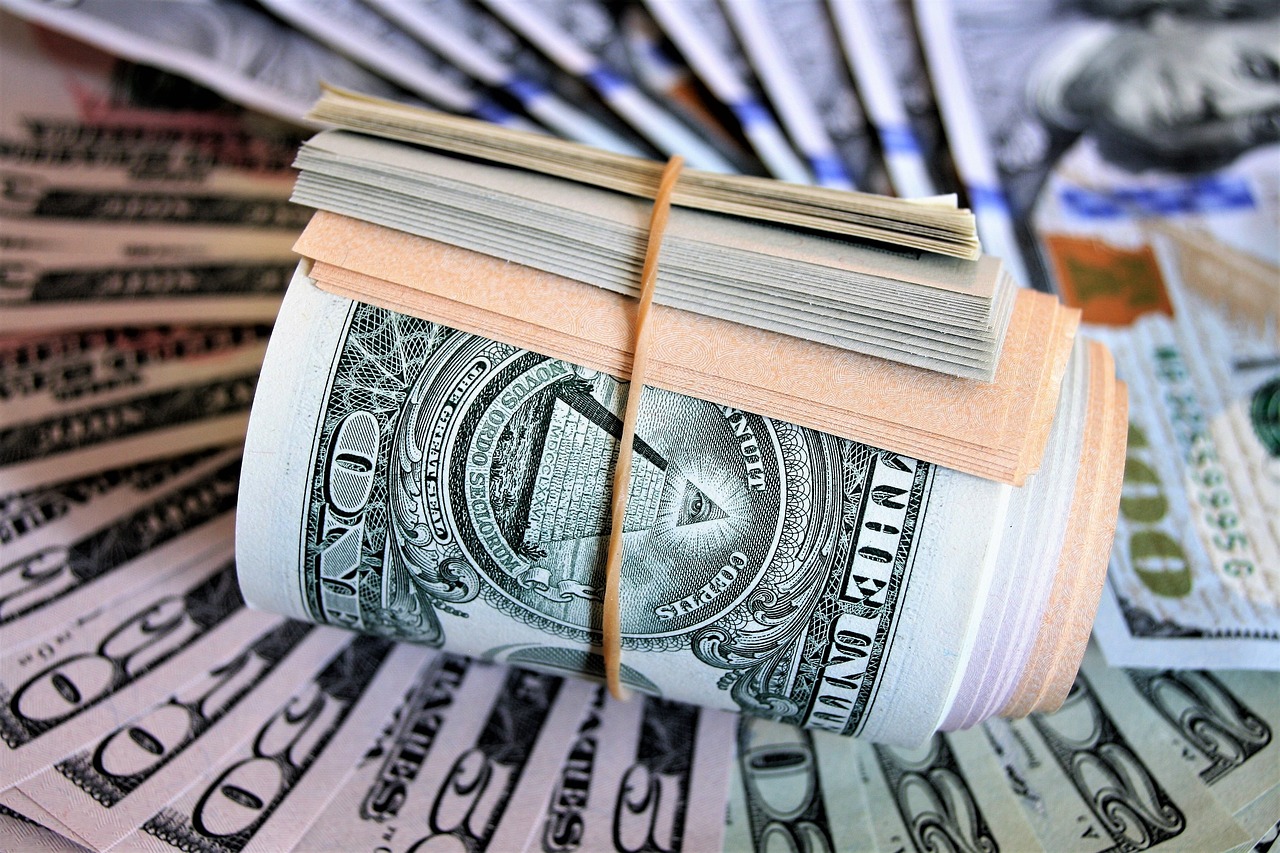 a stack of money sitting on top of a pile of money, by Jon Coffelt, pixabay, ((oversaturated)), ebay photo, aaaaaaaaaaaaaaaaaaaaaa, an ultra realistic