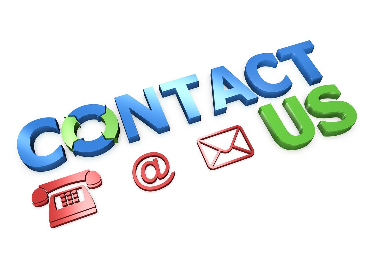 a sign that says contact us on a white background, a picture, by Jon Coffelt, shutterstock, pristine and clean design, no gradients, ships, dlsr photo