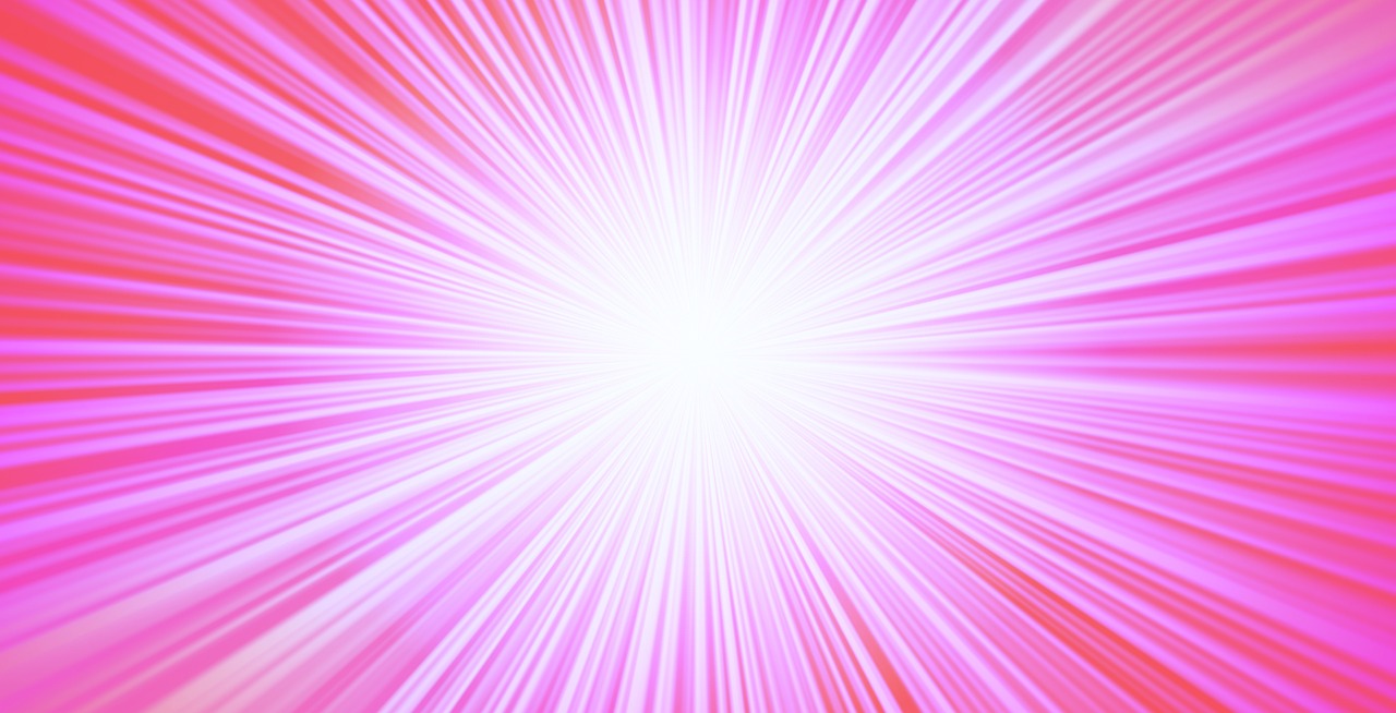 a pink and purple background with a burst of light, a picture, background(solid), high speed, high res, radiation