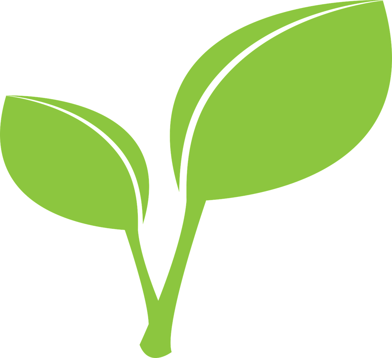 a green leaf on a black background, inspired by Masamitsu Ōta, pixabay, icon, seedlings, organic biomass, 2 b