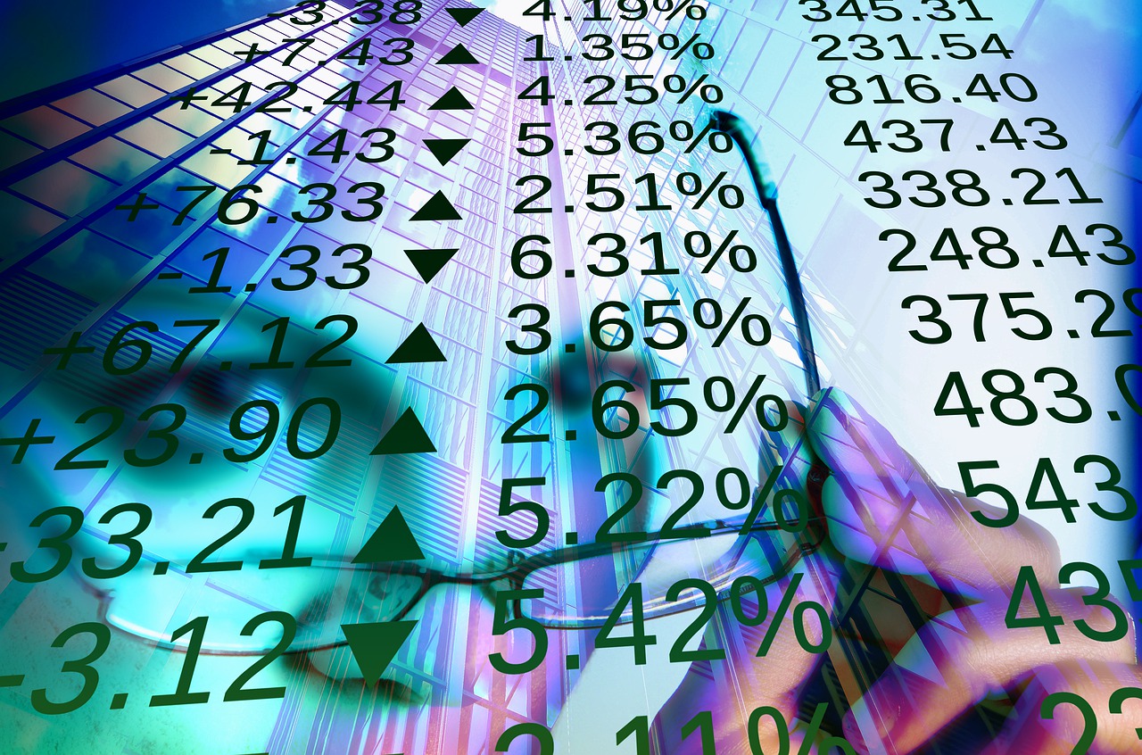 a close up of a person holding a pair of scissors, a photo, digital art, displaying stock charts, numerical, matrix text, high res photo