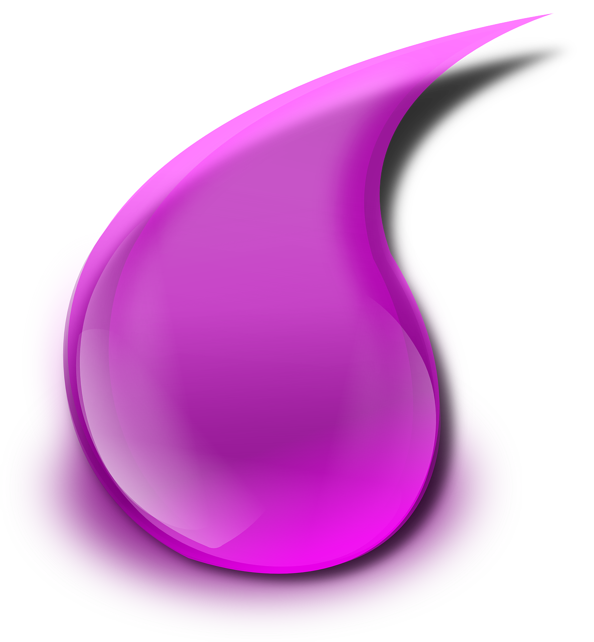 a purple hat sitting on top of a purple plate, a digital rendering, by Harold Elliott, deviantart, water droplet, winding horn, latex skin, clip art