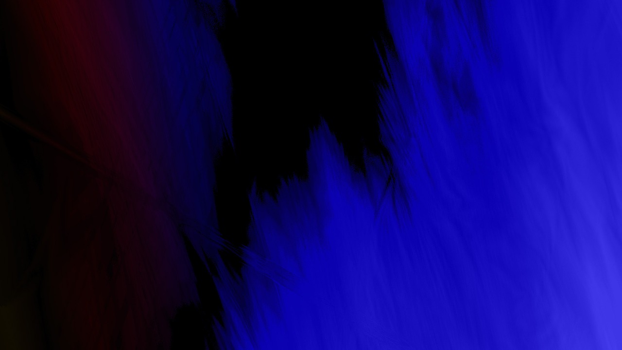 a blurry photo of a red and blue fire hydrant, a digital painting, inspired by Hans Hartung, lyrical abstraction, blue and black color scheme)), feathers texture overlays, 4 k hd wallpaper illustration, solid background