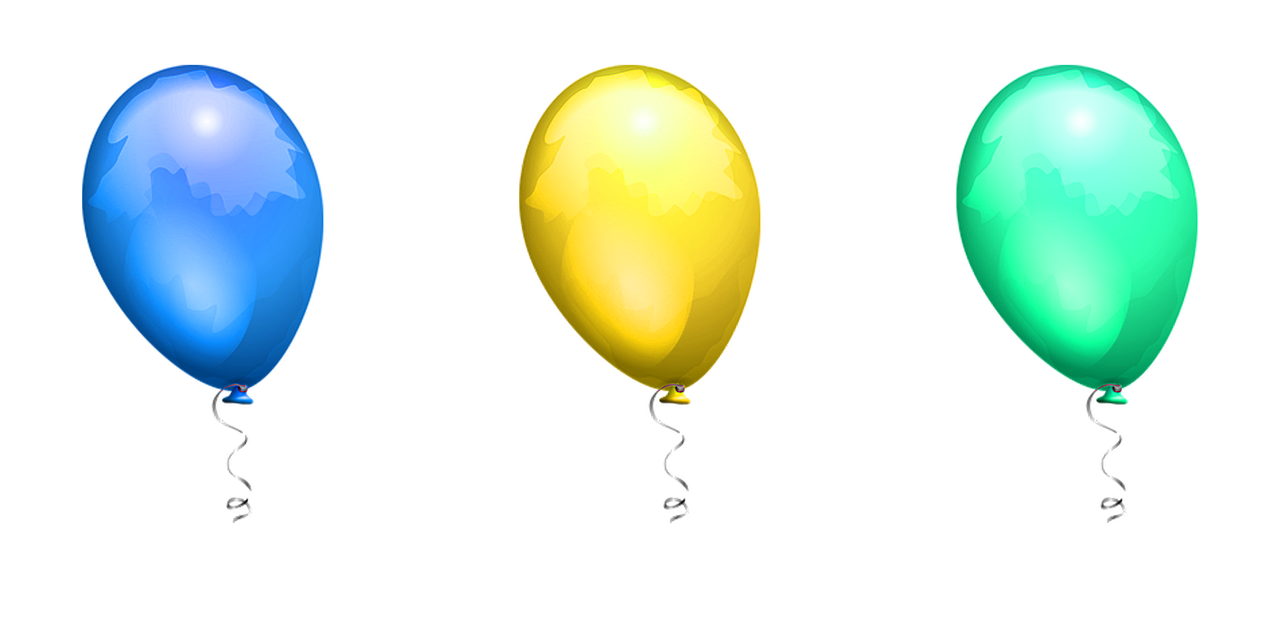 three different colored balloons on a black background, by Altichiero, flickr, computer art, gold theme, 🐿🍸🍋, spritesheet, from 2001