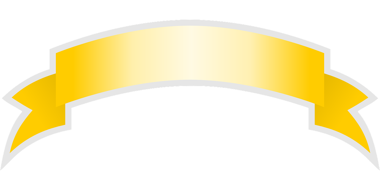 a gold ribbon on a black background, inspired by Jakob Häne, reddit, opaque visor, silver and yellow color scheme, strong rim light, no - text no - logo