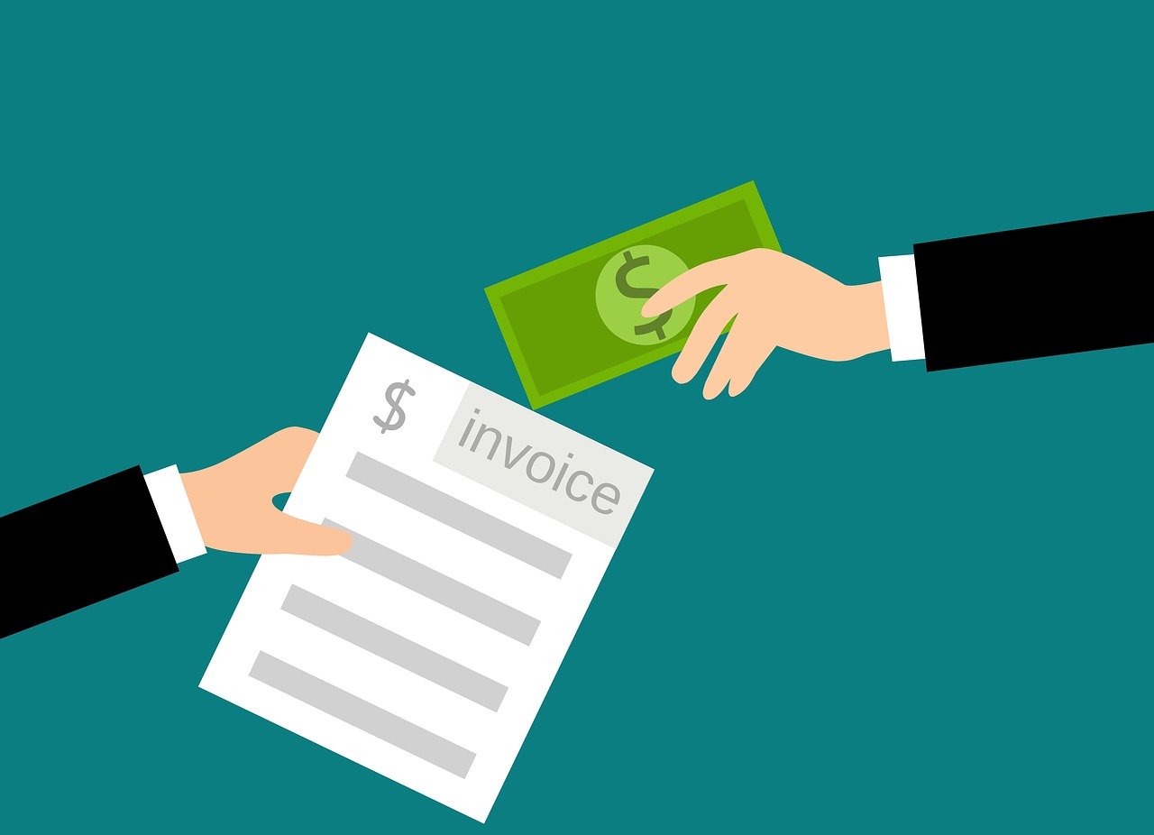 a person handing a piece of paper to another person, an illustration of, cost, a green, flat vector art, innocence