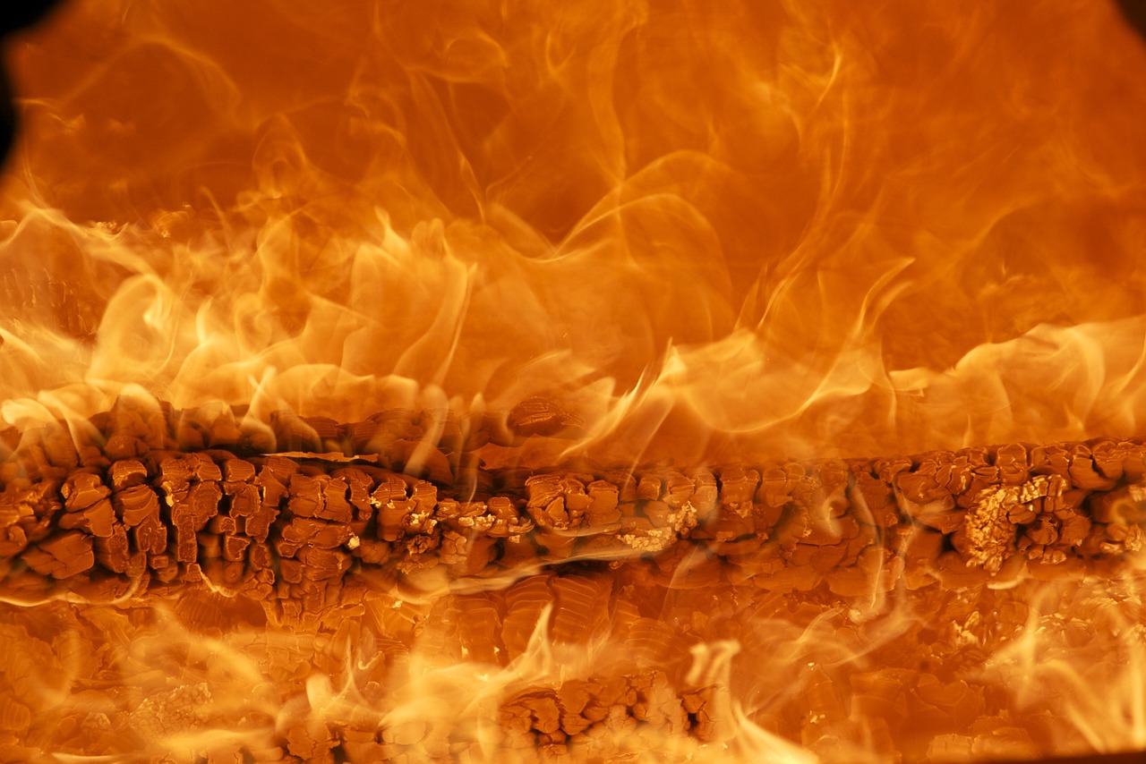 a close up of a fire burning in a fireplace, a picture, by Rodney Joseph Burn, fine art, wallpaper - 1 0 2 4, 1128x191 resolution, new mexico, bottom angle