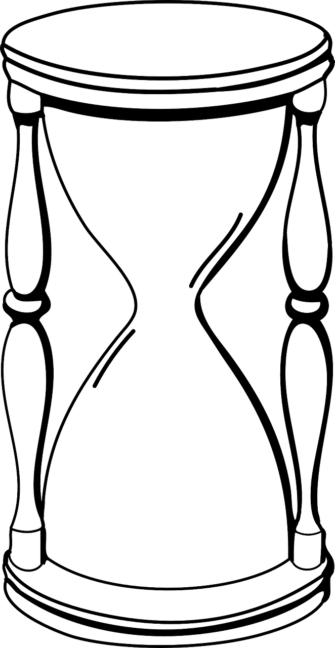 a black and white drawing of an hourglass, lineart, inspired by Andrei Kolkoutine, reddit, ascii art, hq 4k phone wallpaper, abstract black leather, adult pair of twins, background ( dark _ smokiness )