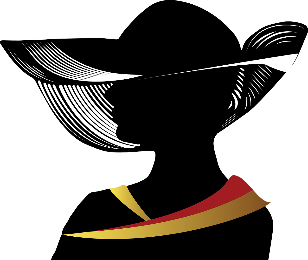 a close up of a boat on a body of water, inspired by Sugimura Jihei, hurufiyya, very minimal vector art, red yellow flag, on black background, golden curve composition