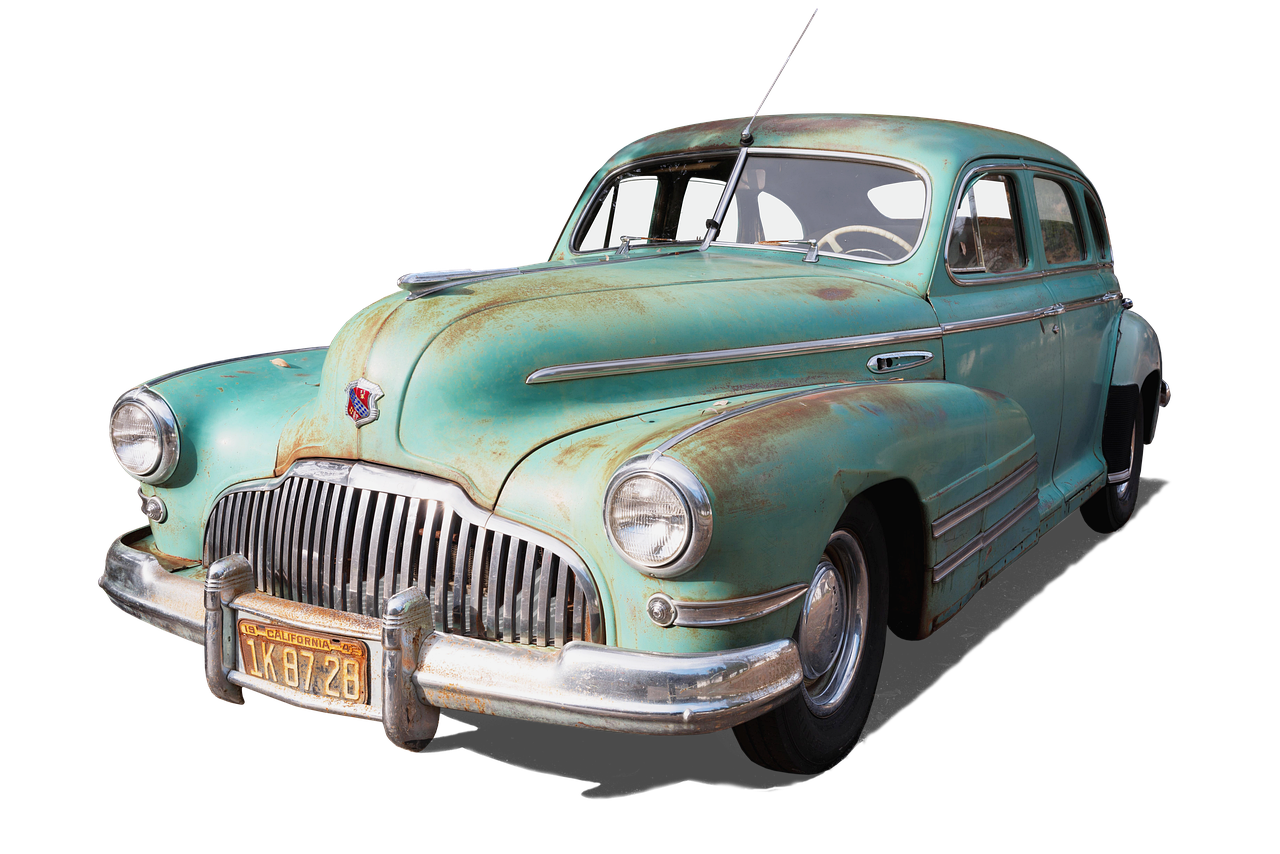 an old green car parked in front of a black background, a portrait, by Arnie Swekel, flickr, cobra, rendered in maya 4 d, turqouise, portrait of a slightly rusty, turkey