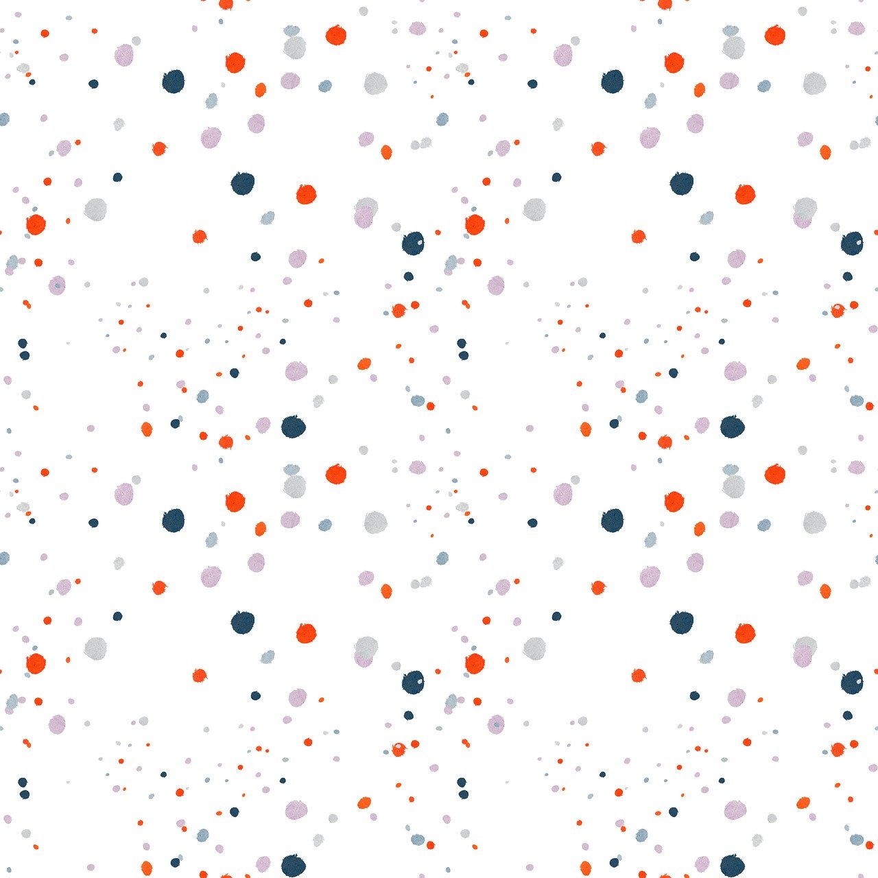 a pattern of circles and dots on a white background, inspired by Alexander Milne Calder, pointillism, background image, cotton, sprinkles, blueberry and orange and teal