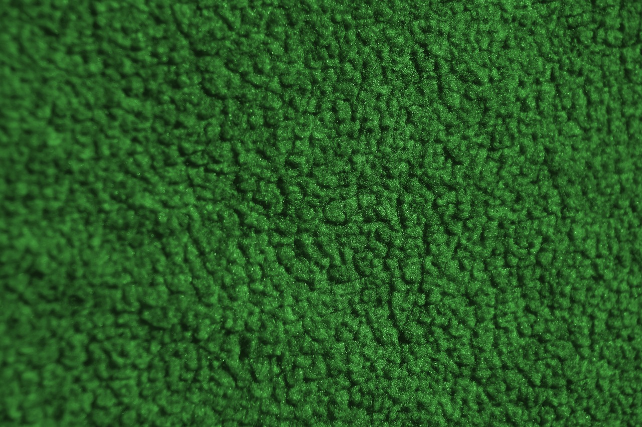 a close up of a green area rug, a macro photograph, highly detailed product photo