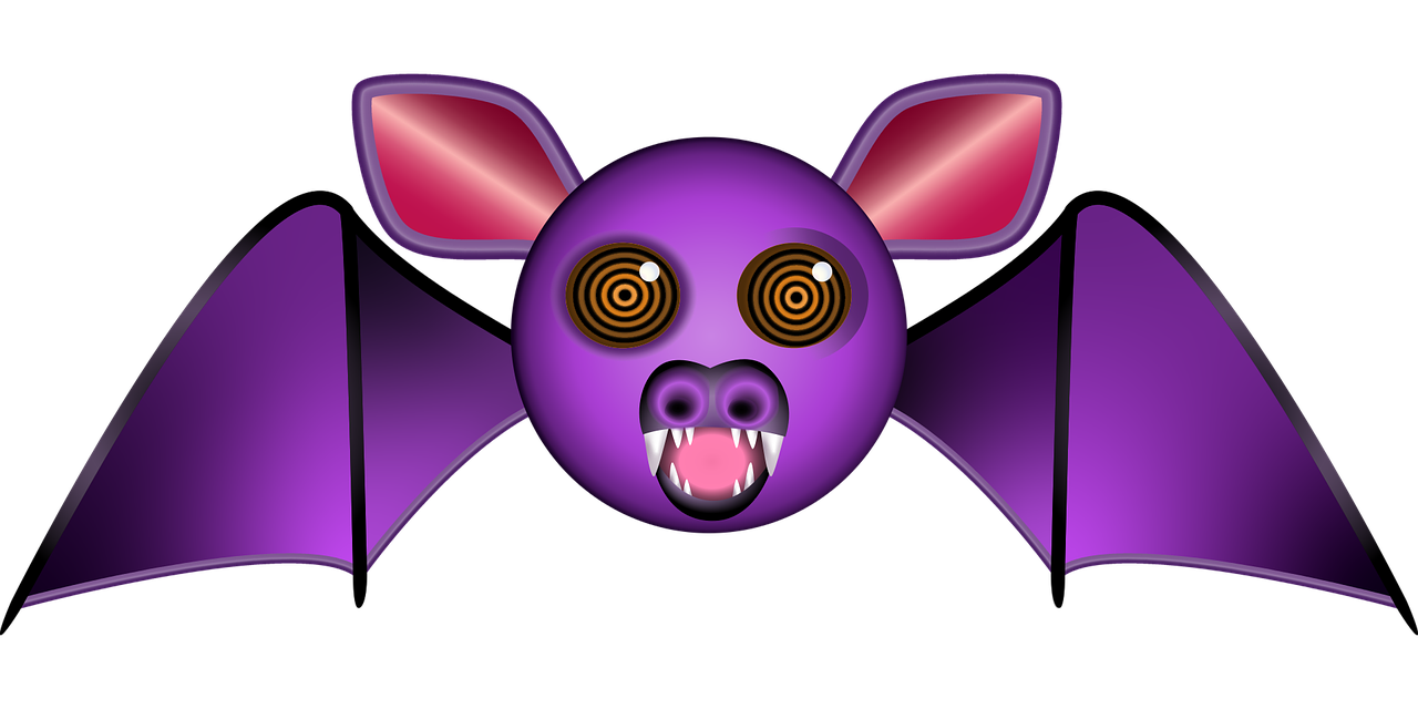 a purple bat with an evil look on its face, vector art, flickr, digital art, robotic pig, round ears, snapchat photo, aaaaaaaaaaaaaaaaaaaaaa