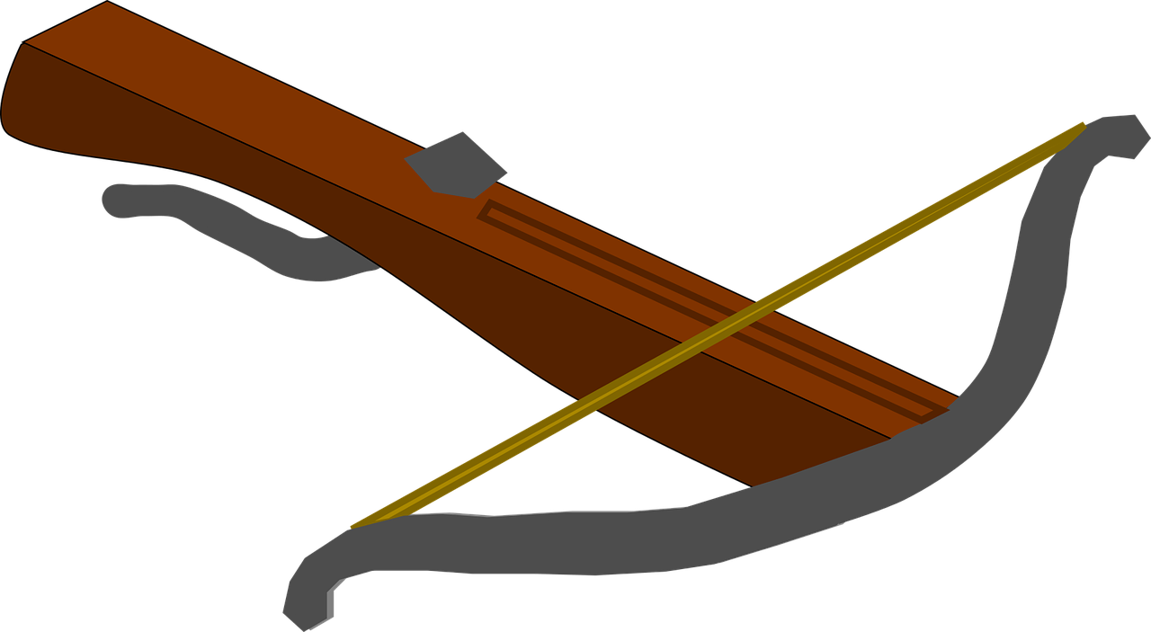 a bow and arrow on a black background, concept art, inspired by Masamitsu Ōta, reddit, with an harp, lineless, zoomed out view, wikihow