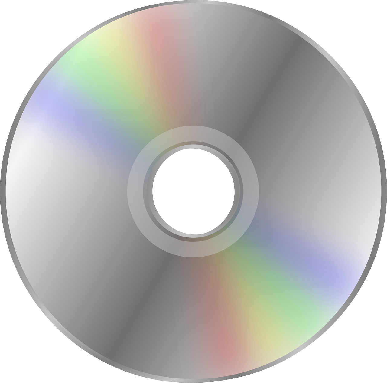 a close up of a disc on a white background, a picture, computer art, jpeg artifact, shade, stew, holographic material