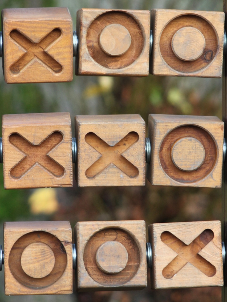 a close up of a set of wooden ticquets, by Julian Allen, pexels, precisionism, runic, x - box, squares, ox