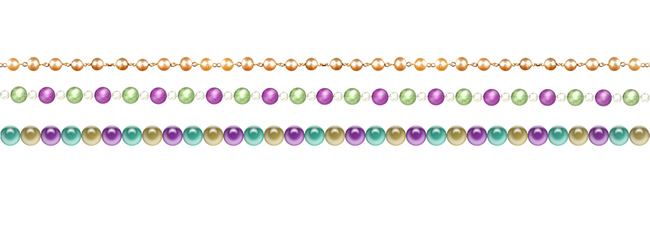 a row of multicolored beads on a black background, digital art, pearls and chains, romantic simple path traced, 2 1 0 mm, diadems