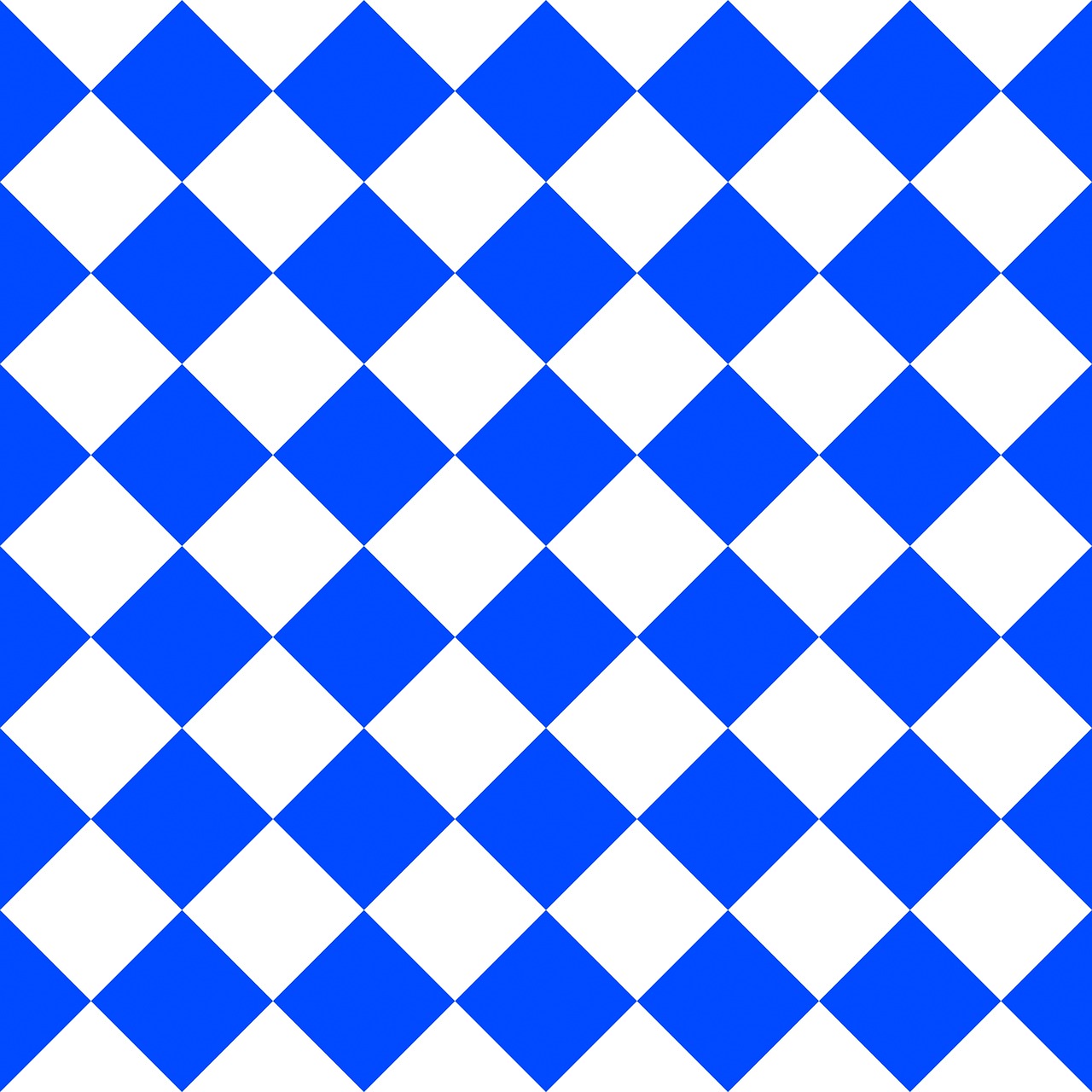 a blue and white checkered table cloth, a picture, by Taiyō Matsumoto, tileable, diamond, medieval background, iphone picture