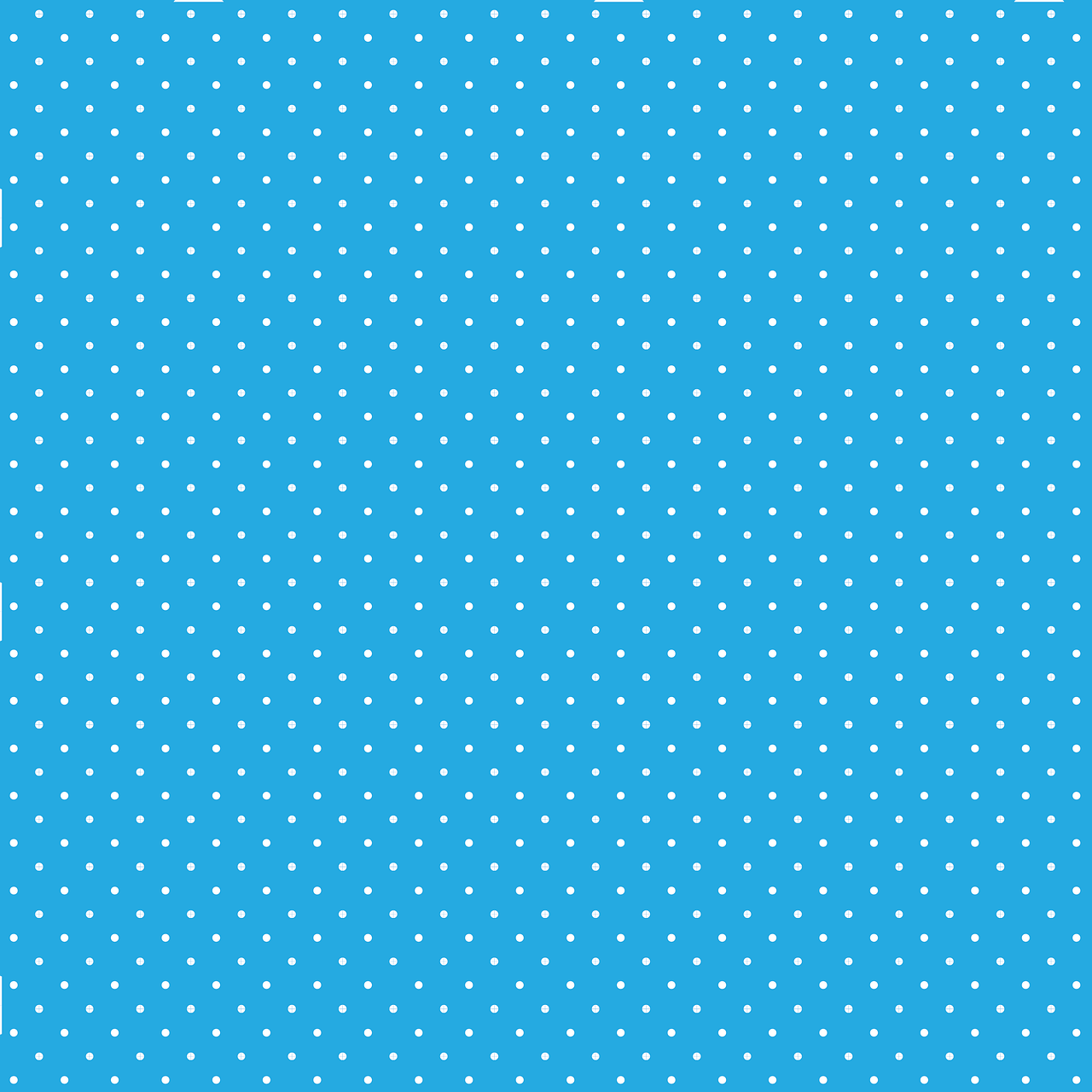 a blue background with white polka dots, vector art, pop art, colored accurately, blippi, super detailed image, 3 2 x 3 2