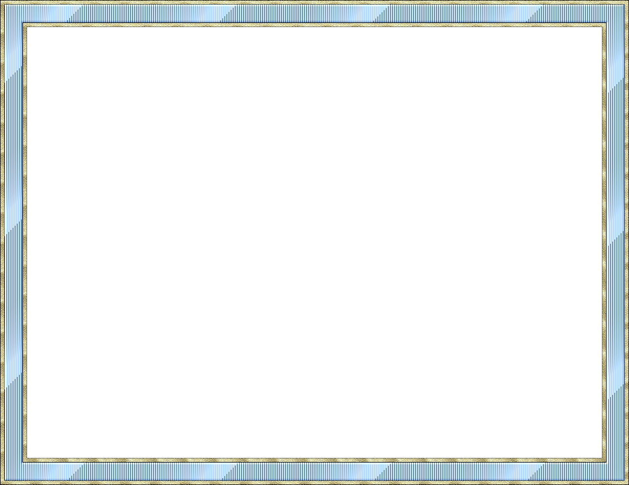 a picture frame with a black background and a blue border, by Epsylon Point, flickr, computer art, made in rpg maker, health bar hud, 1128x191 resolution, shiny silver with gold trim
