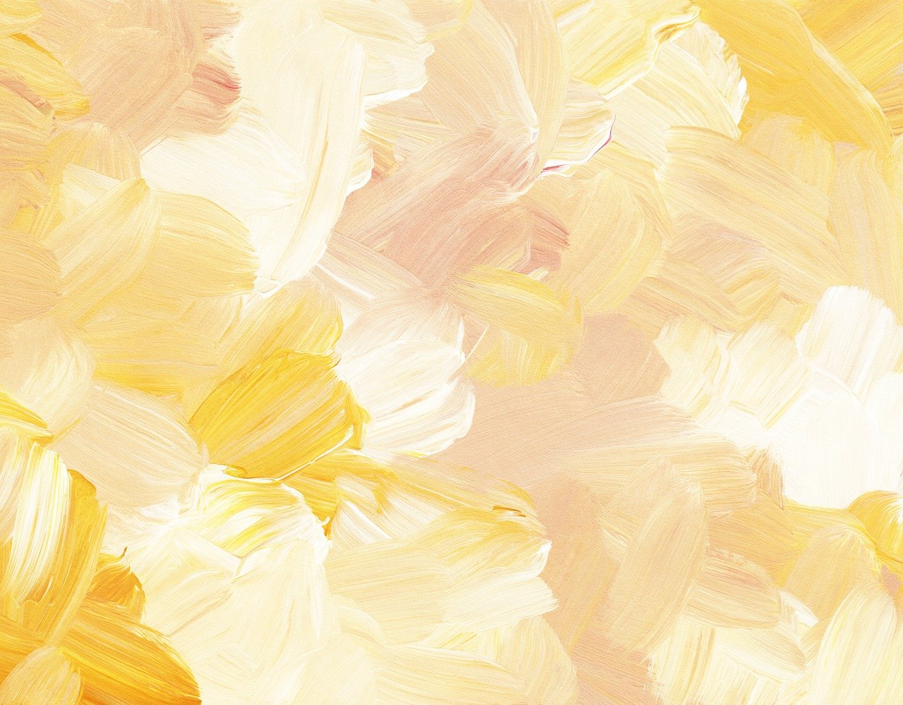 a close up of a painting of flowers, a digital painting, inspired by Cy Twombly, abstract art, gradient light yellow, beautiful brush stroke rendering, iphone background, golden feathers