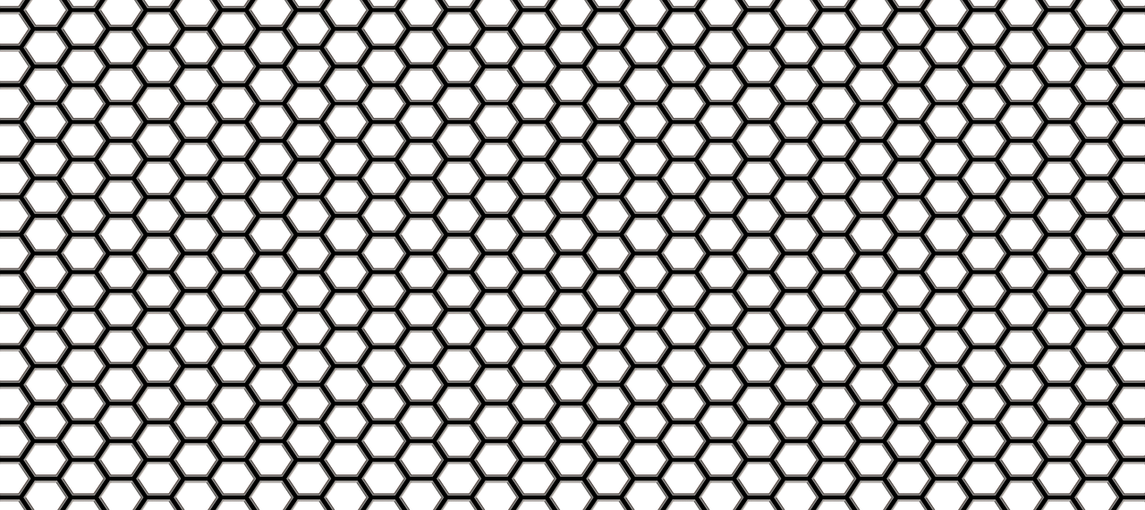 a pattern that looks like hexagons on a black background, chrome tubes, brown holes, aaaaaaaaaaaaaaaaaaaaaa, 3 0 mm