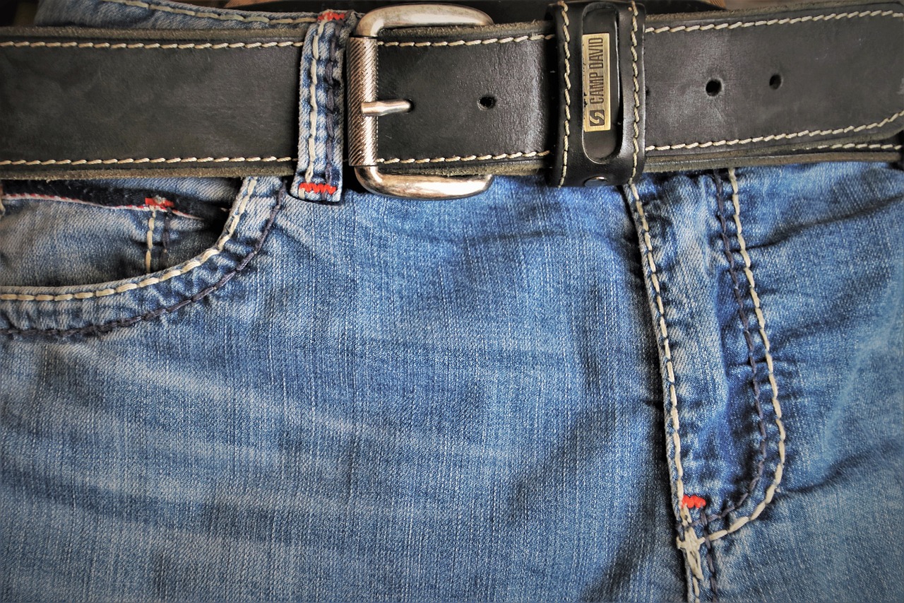 a close up of a person wearing a belt, a stock photo, extreme hight detail, jean, extreme contrast and sharpness, very very realistic