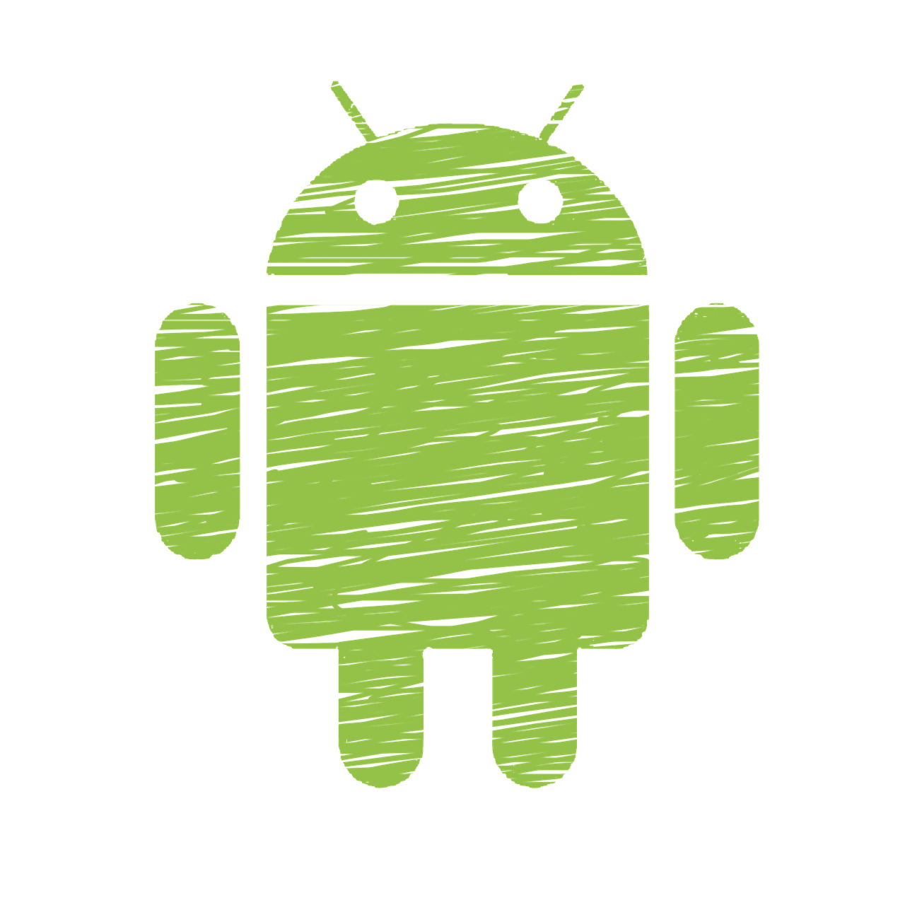 a green android logo on a black background, inspired by Android Jones, auto-destructive art, woodcut style, rustic and weathered, 🐿🍸🍋, a wooden