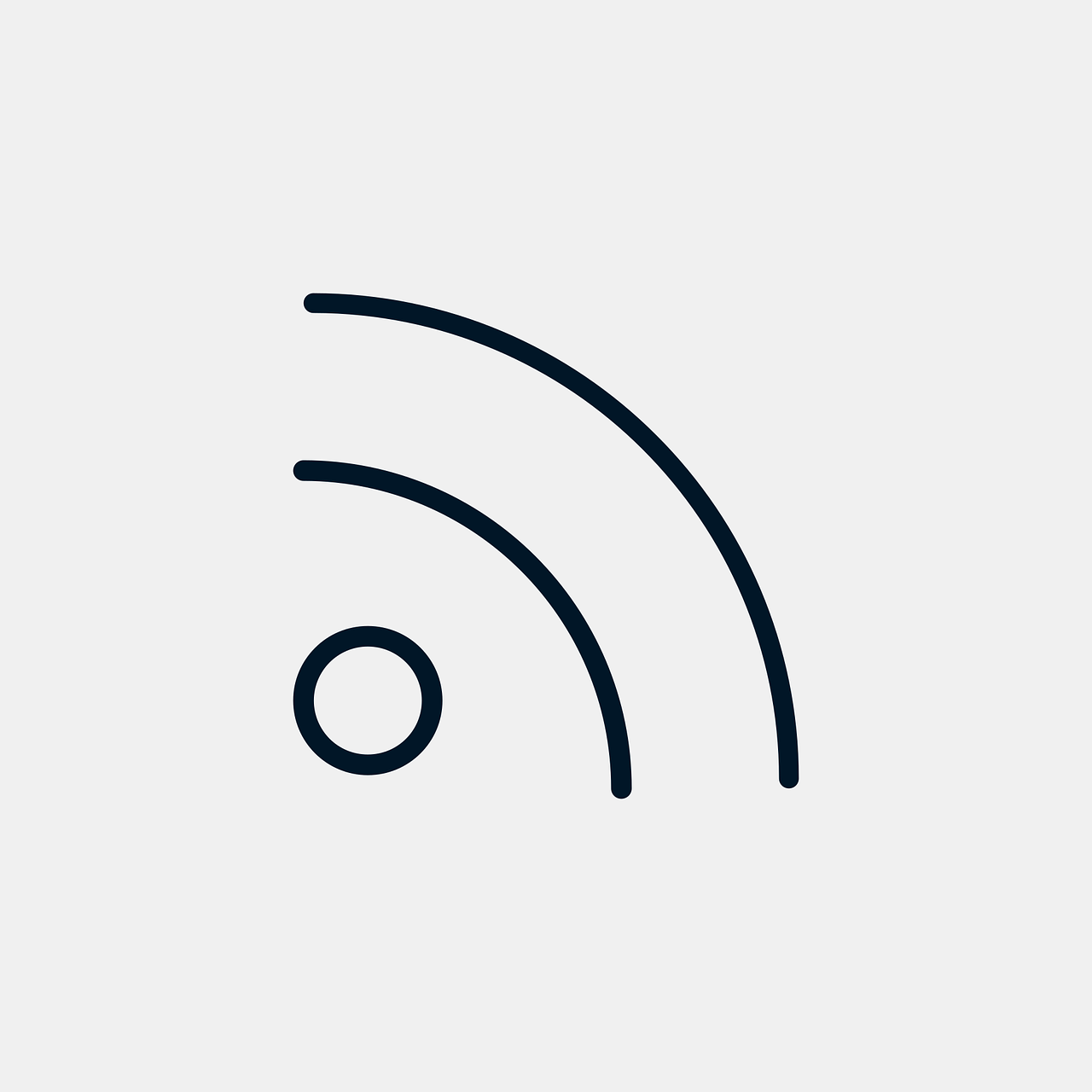 a black and white photo of a wifi symbol, an illustration of, minimalism, news feed, flat color and line, patreon, rounded corners