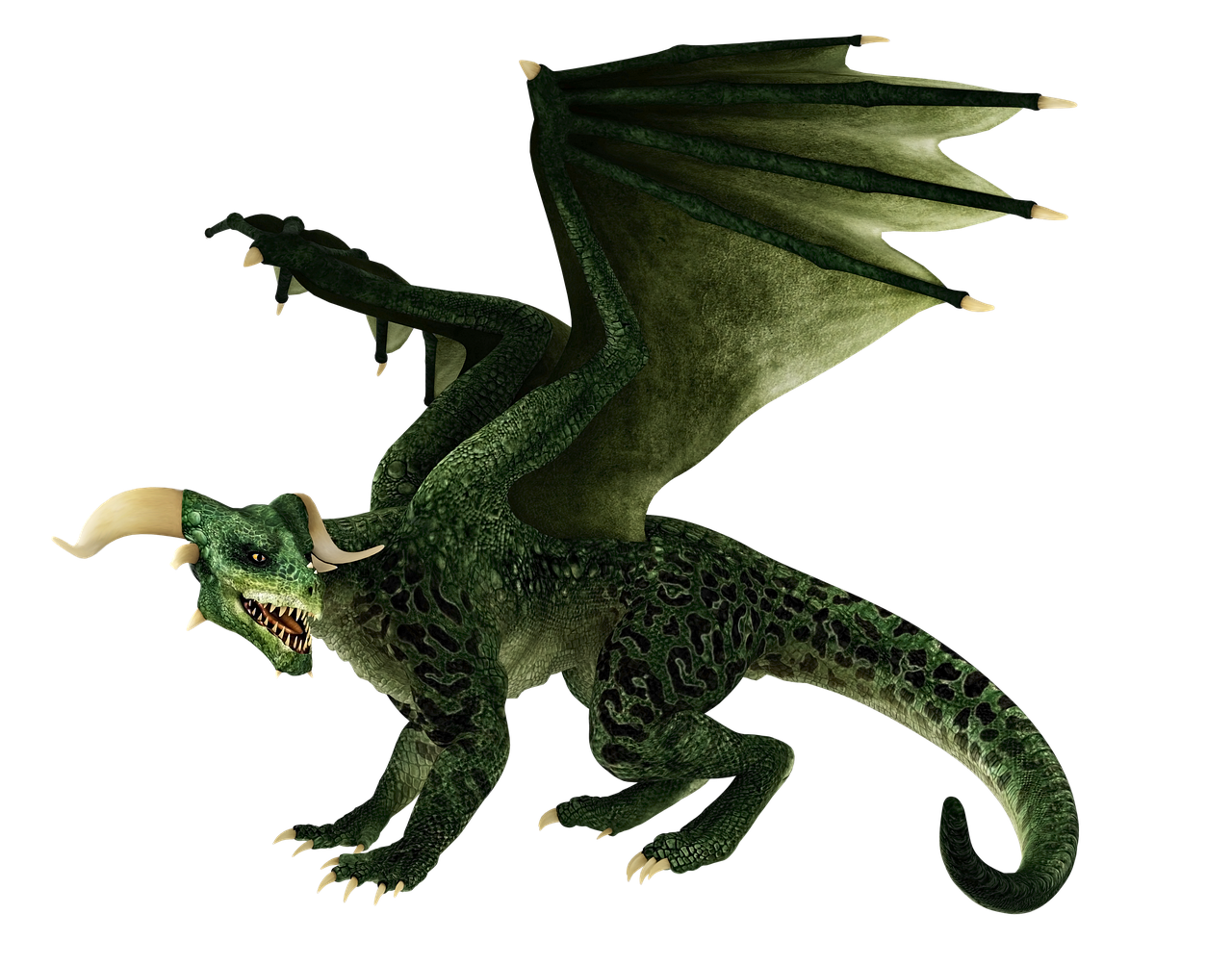 a close up of a green dragon on a black background, a raytraced image, full res, hyper detailed photo, high - res, jabberwocky